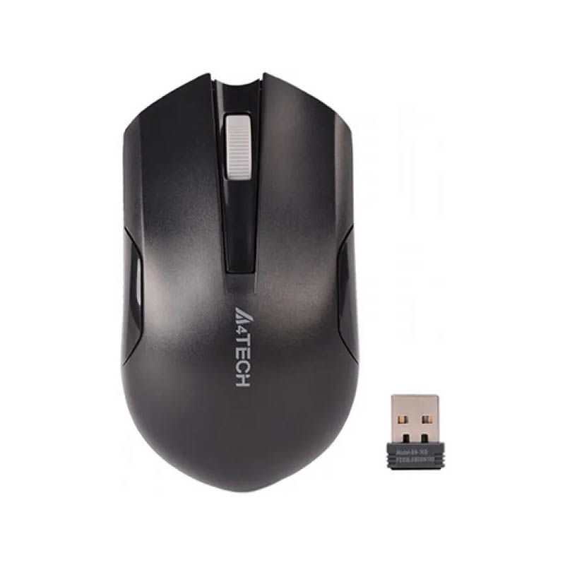 Мышь A4Tech G3-200NS V-Track Black USB беспроводная