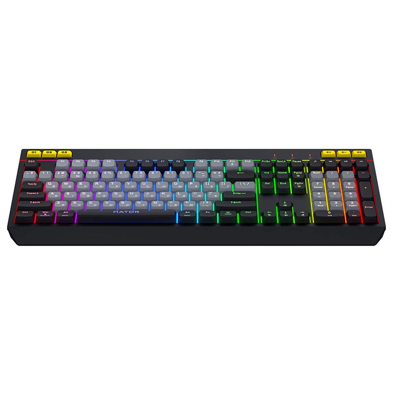 Клавиатура Hator Icefall (HTK401UA) Black USB