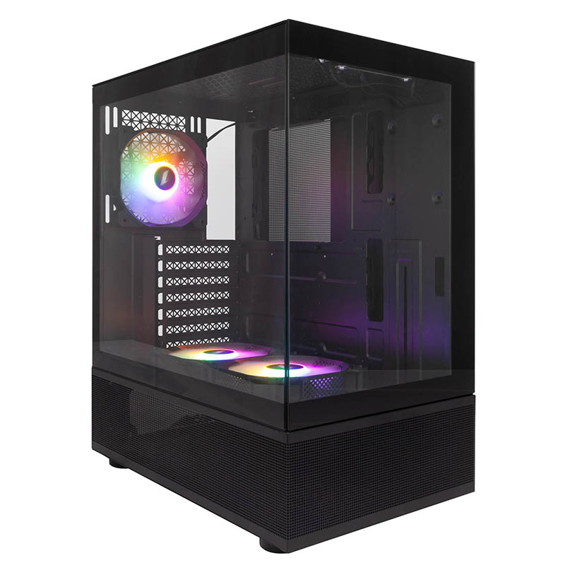 Компьютер FORSAGE (Mi7 A-2F2R-1F2 Black): AMD Ryzen 5 5500, GeForce GTX 1060, Mini-Midi-Full-Tower
