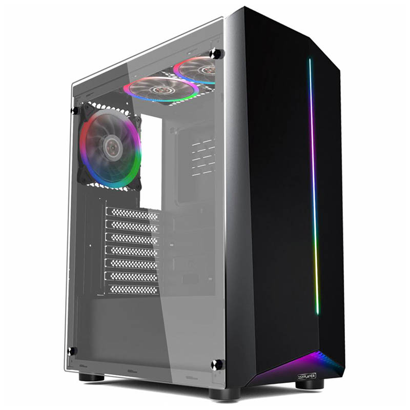 Компьютер Б/У 1stPlayer R6 A-3R1: AMD Ryzen 3 4100, No video card, Mini-Full-Tower