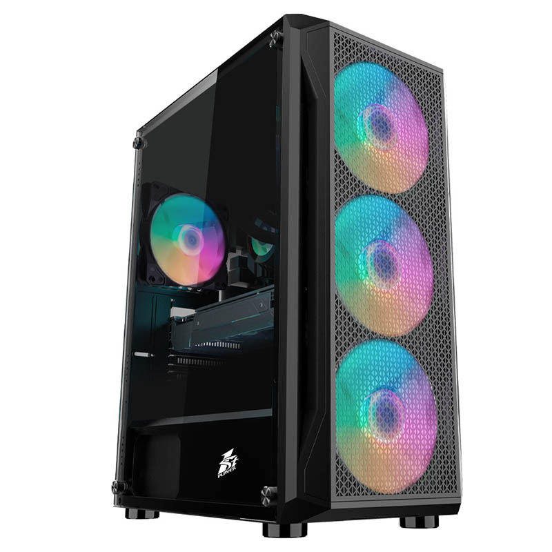 Комп`ютер Б/В 1stPlayer X5 3G6P-1G6 Black: Intel Core i5-12400F, GeForce RTX 4060, Mini-Full-Tower