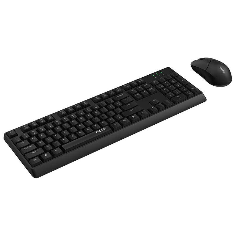 Комплект (клавиатура+мышь) Rapoo X1500 Wireless Black беспроводные