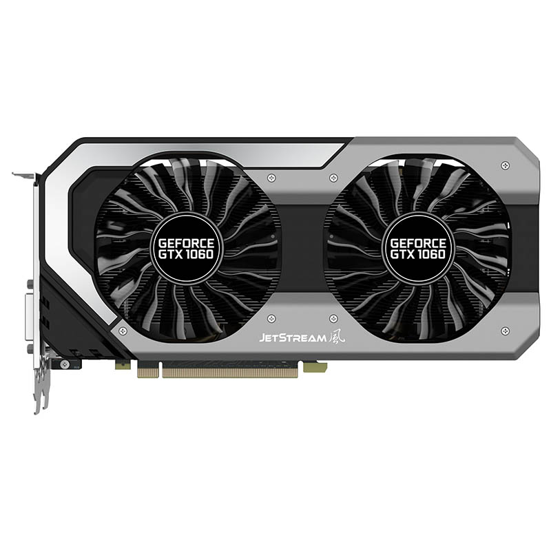 Видеокарта Б/У GeForce GTX 1060 PALIT Super Jetstream GDDR5 6GB
