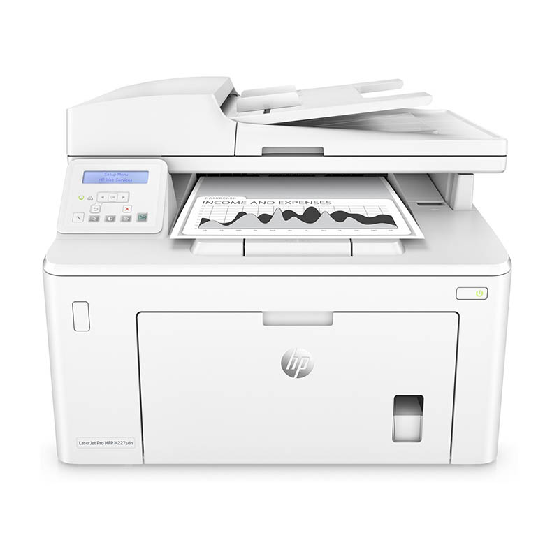 МФУ Б/У HP LaserJet Pro M227SDN, Лазерная печать