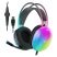 Гарнитура Aula S505 RGB Transparent Gaming Headset Black (6948391235479)