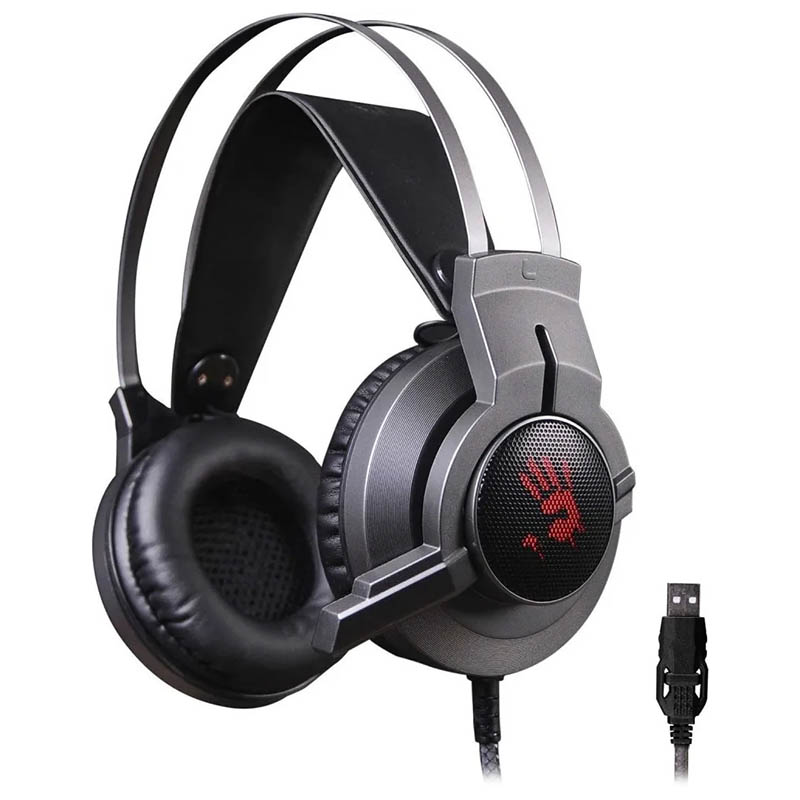 Гарнітура A4Tech Bloody G437 Black USB