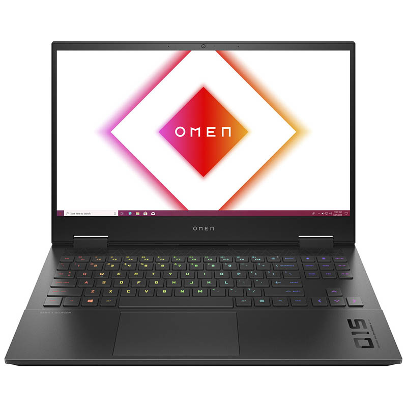 Ноутбук Б/У 15.6 HP Omen 15-EK0013DX: Intel Core i7-10750H, nVidia GeForce RTX 2060, IPS, Full HD, Key Light