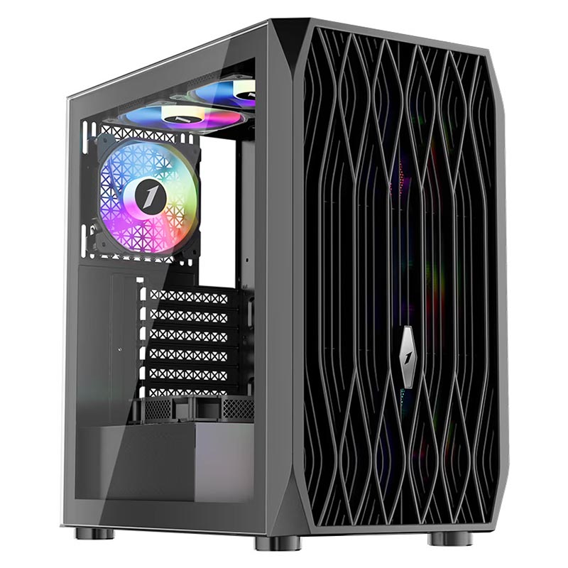 Комп`ютер 1stPlayer AY7-4F1 Black: Intel Core i5-10400F, GeForce RTX 1660 Ti, Mini-Full-Tower
