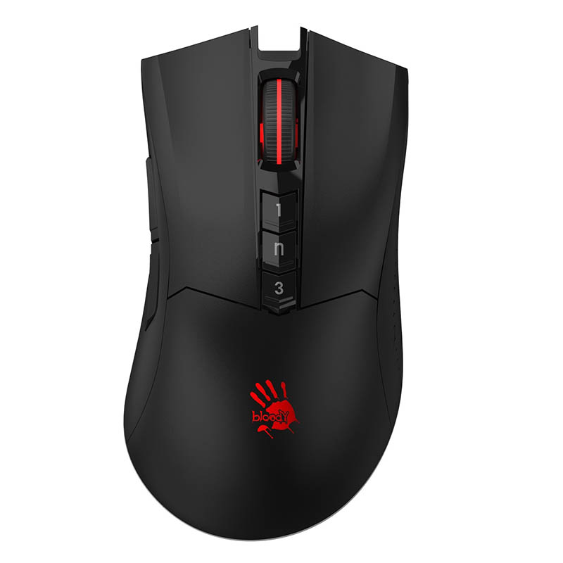 Мышь A4Tech Bloody R90 Plus Black USB беспроводная