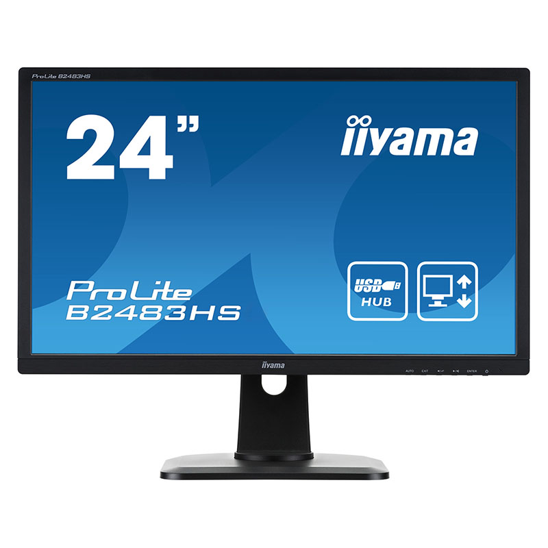 Монитор Б/У 24 Iiyama ProLite B2483HS, Широкий