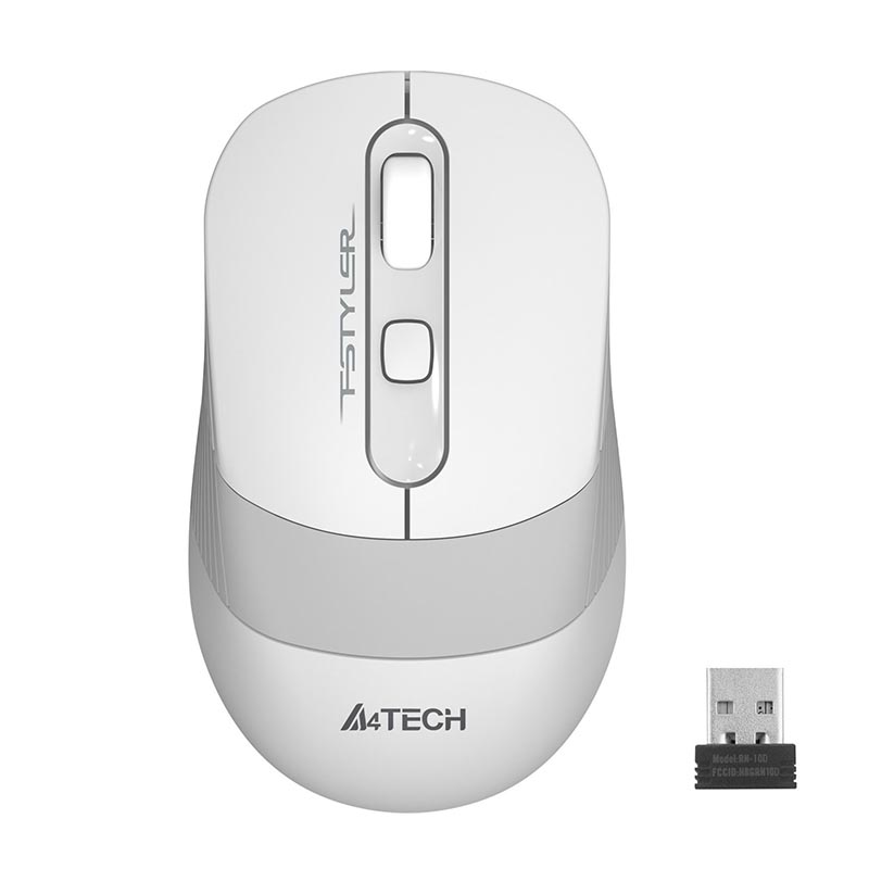 Мышь A4Tech FG10S White USB беспроводная