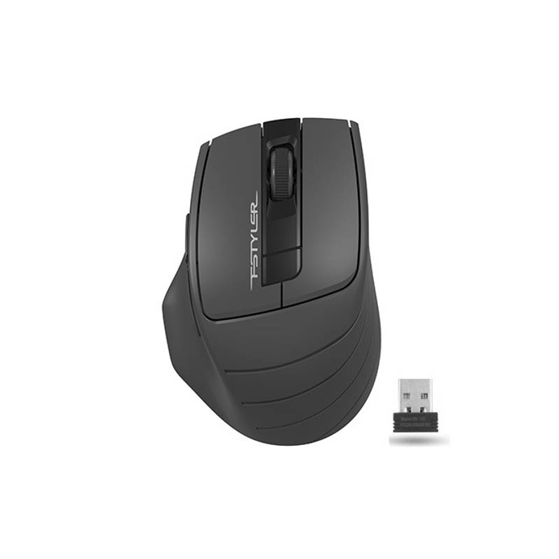 Мышь A4Tech FG30 Black/Grey USB беспроводная