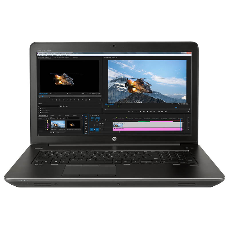 Ноутбук Б/У 17.3 HP ZBOOK 17 G4: Intel Core i7-7700HQ, nVidia Quadro P5000, IPS, Full HD, Key Light