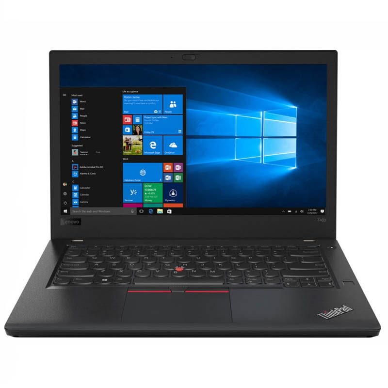 Ноутбук Б/У 14 Lenovo ThinkPad T480: Intel Core i7-8550U, Intel UHD, IPS, Full HD, 4G (LTE), Key Light, Два АКБ