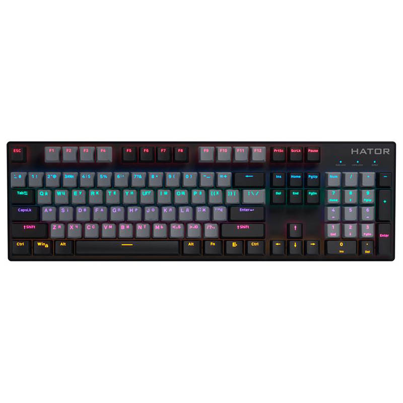 Клавиатура Hator Starfall Rainbow Origin Blue (HTK-609-BGB)