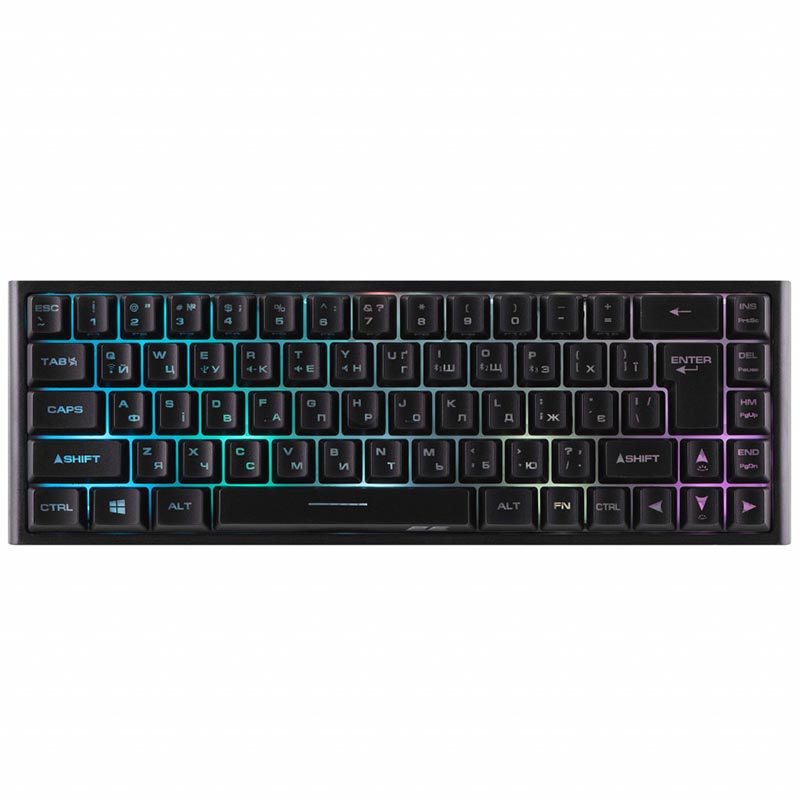 Клавиатура 2E Gaming KG360UBK RGB Black (2E-KG360UBK) беспроводная