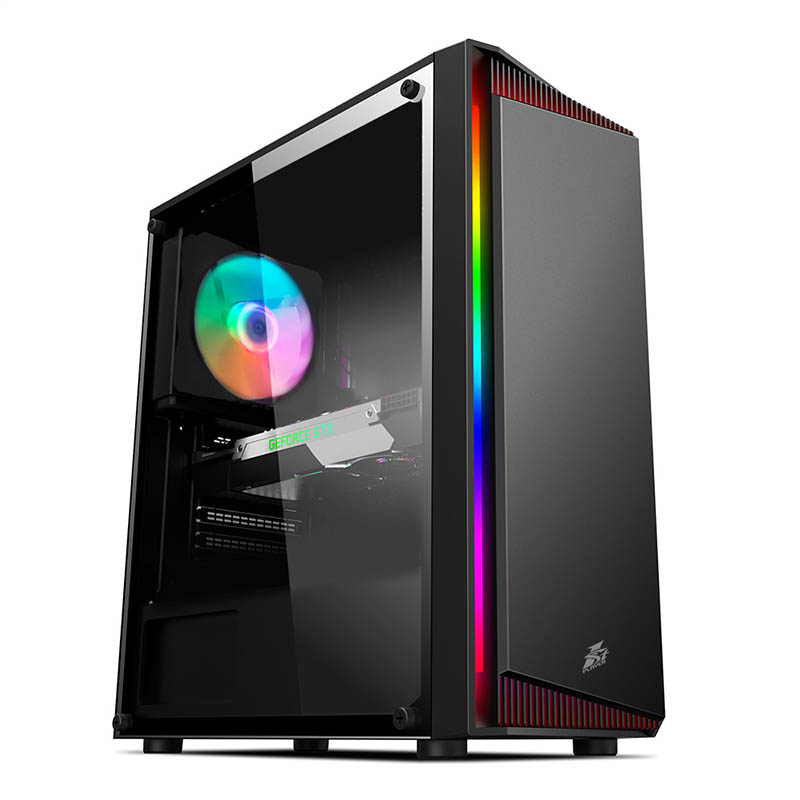 Компьютер 1stPlayer RB-4 1G6-BK: AMD Ryzen 7 5700, GeForce RTX 4060, Midi-Tower.