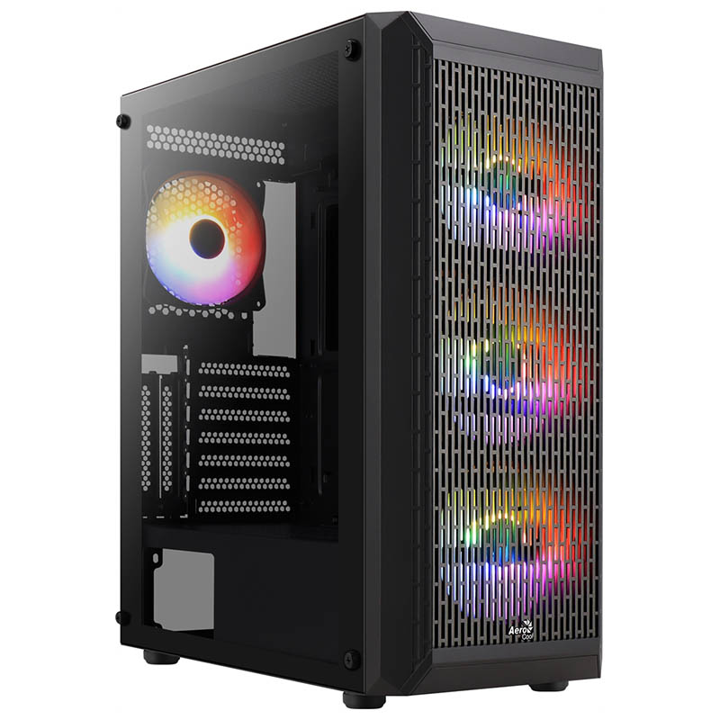 Компьютер AeroCool Beam G-BK-v2: Intel Core i5-14500, GeForce RTX 4060 Ti, Mini-Full-Tower