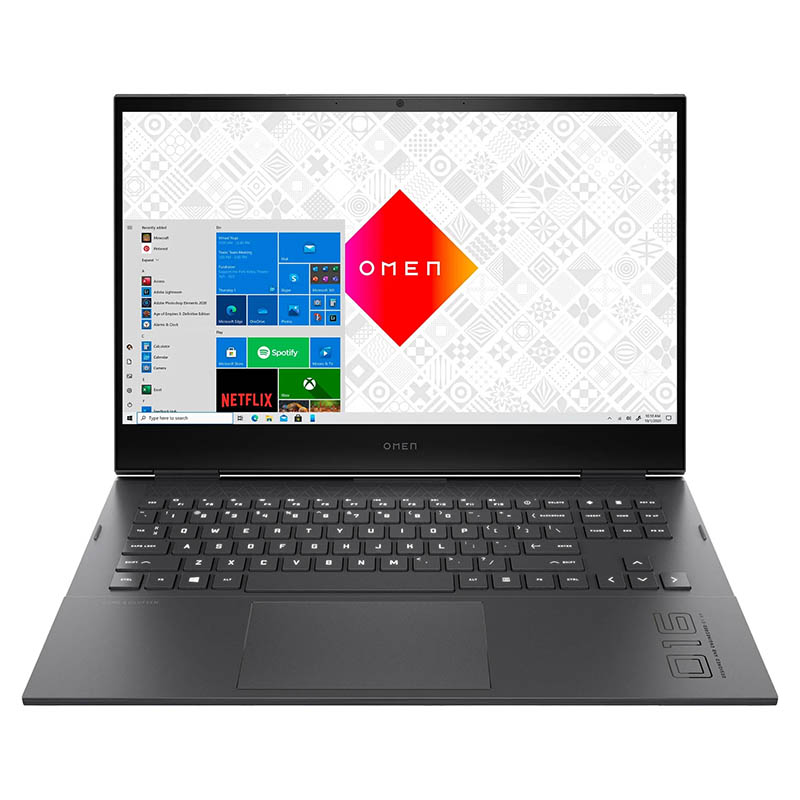 Ноутбук Б/У 16.1 HP Omen 16-C0825NO: AMD Ryzen 7 5800H, nVidia GeForce RTX 3070, IPS, Full HD, Key Light