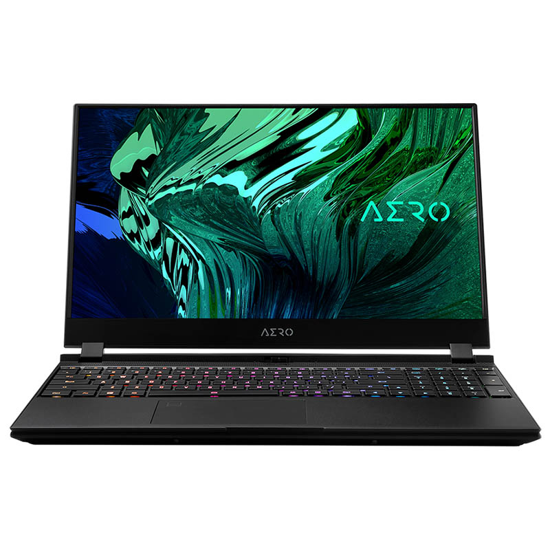 Ноутбук Б/У 15.6 Gigabyte AERO 15 OLED RP75: Intel Core i7-11800H, nVidia GeForce RTX 3070, Key Light