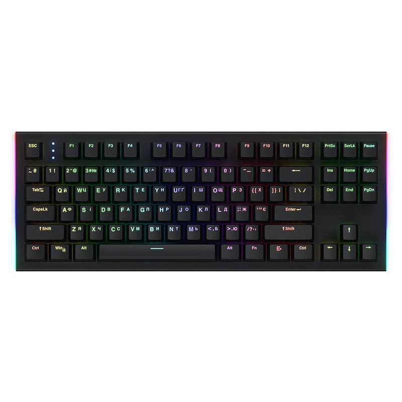 Клавиатура Hator Gravity X TKL (HTK550UA) Orange Black USB