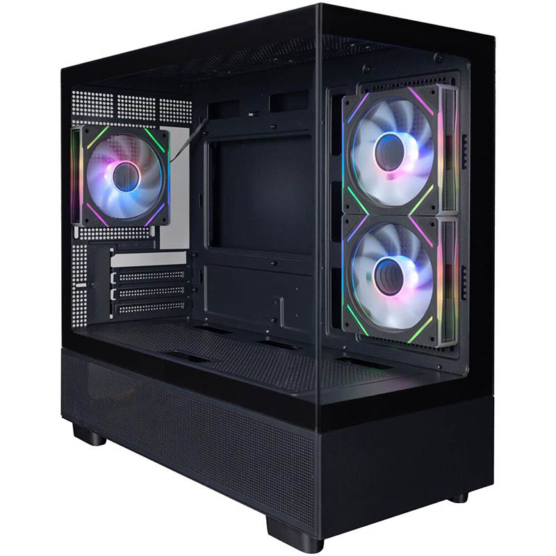 Компьютер FORSAGE (Mi5-BK-2FC7R-1FC7 Black): AMD Ryzen 5 5500, GeForce GTX 1070 Ti, Mini-Midi-Full-Tower
