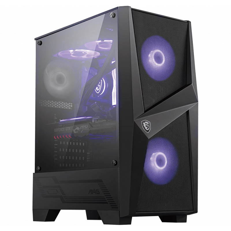 Компьютер MSI MAG 100M: Intel Core i5-12400F, Mini-Full-Tower