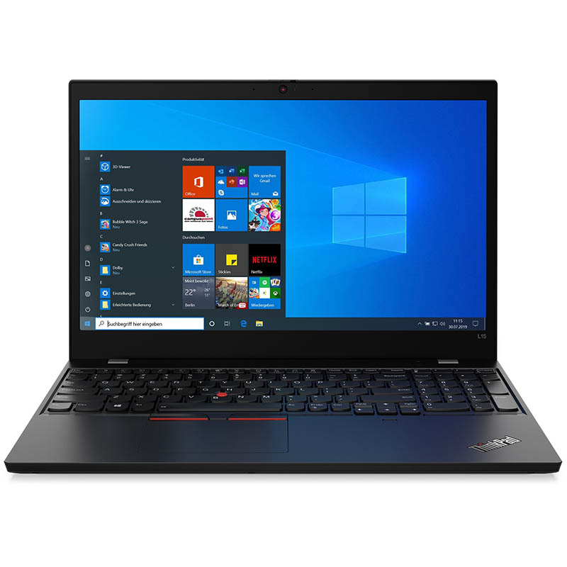 Ноутбук Б/У 15.6 Lenovo ThinkPad L15 Gen 2: AMD Ryzen 5 PRO 5650U, DDR4 16 GB, SSD 256 GB, AMD Radeon Vega 7, IPS, Full HD, Key Light
