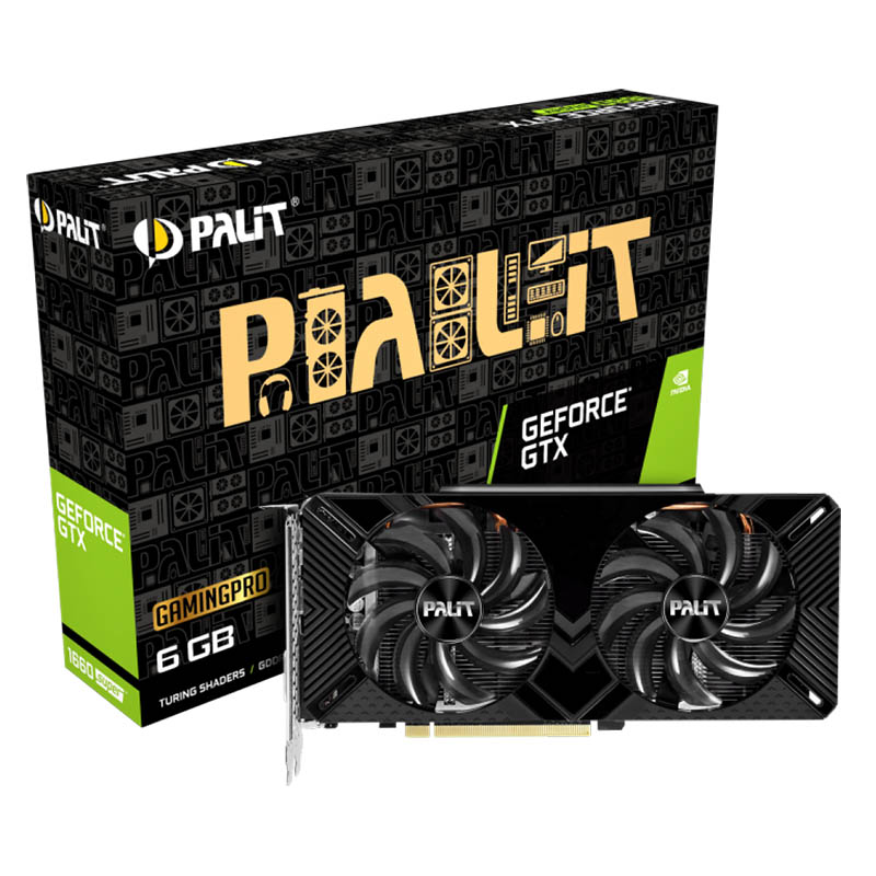 Видеокарта GeForce GTX 1660 Super GP PALIT GDDR6 6GB