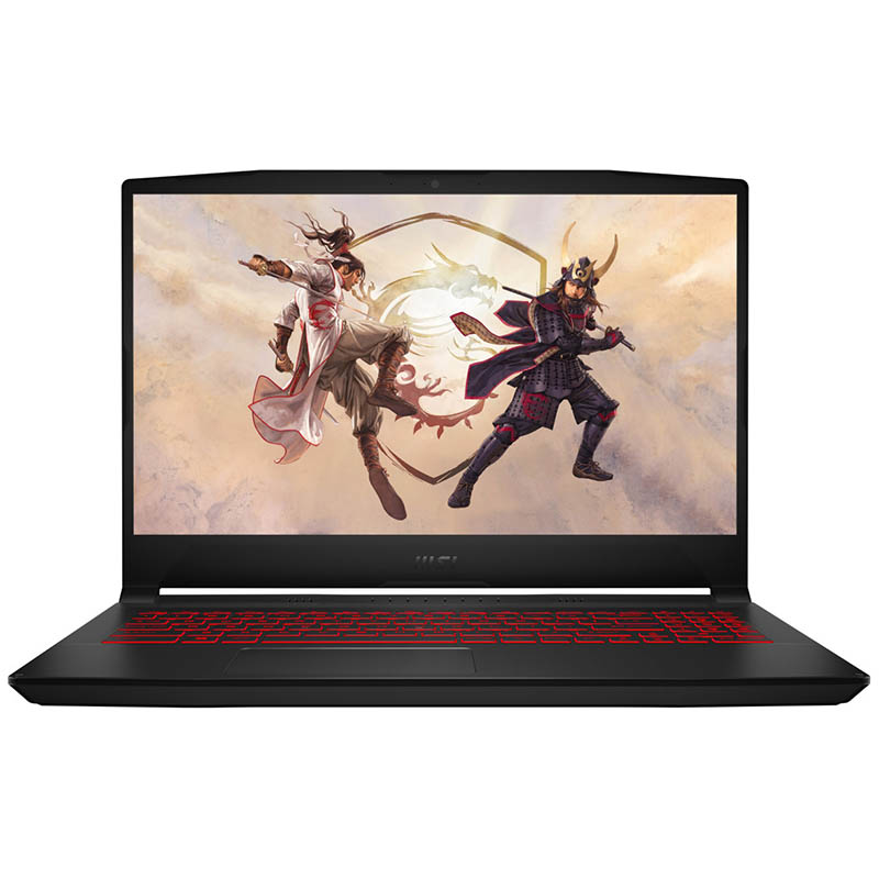 Ноутбук Б/У 15.6 MSI GF66 Katana 11UC-1252NEU: Intel Core i5-11400H, nVidia GeForce RTX 3050, IPS, Full HD, Key Light