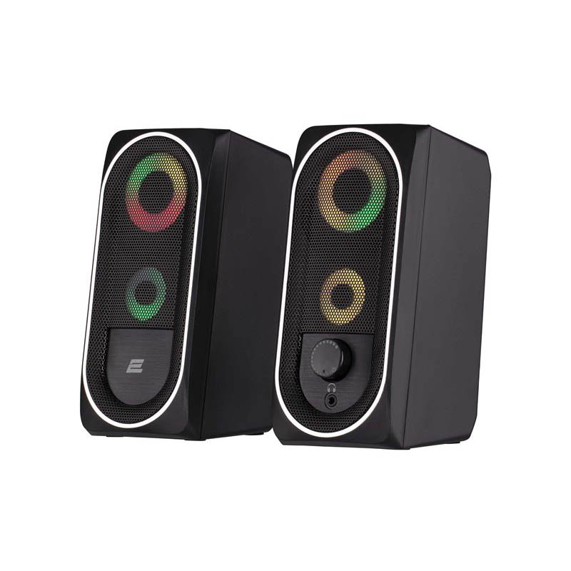 Колонки 2.0 2E PCS234 RGB Black (2E-PCS234BK)