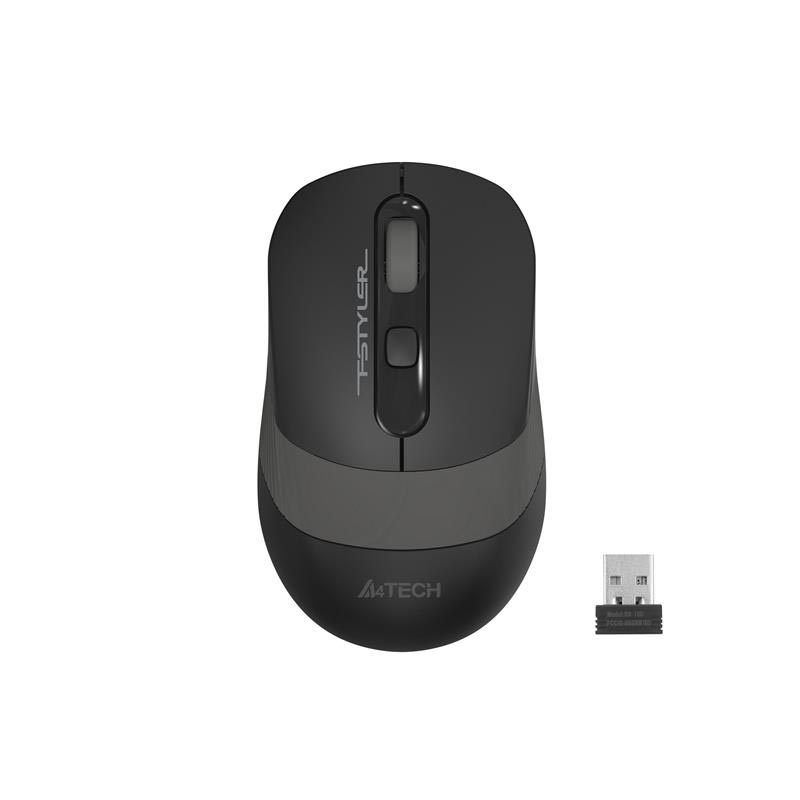 Мышь A4Tech FG10S Grey/Black USB беспроводная