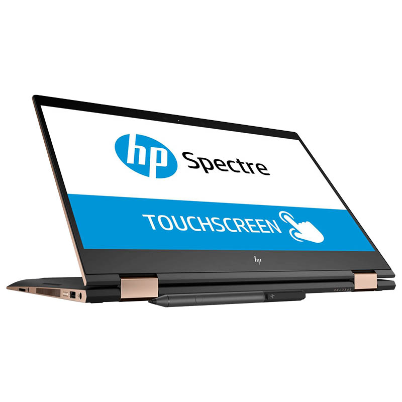 Ноутбук Б/У 15.6 HP Spectre X360 15-CH005NG: Intel Core i7-8705G, AMD Radeon RX Vega M GL, IPS, Touchscreen, Key Light, Screen 360