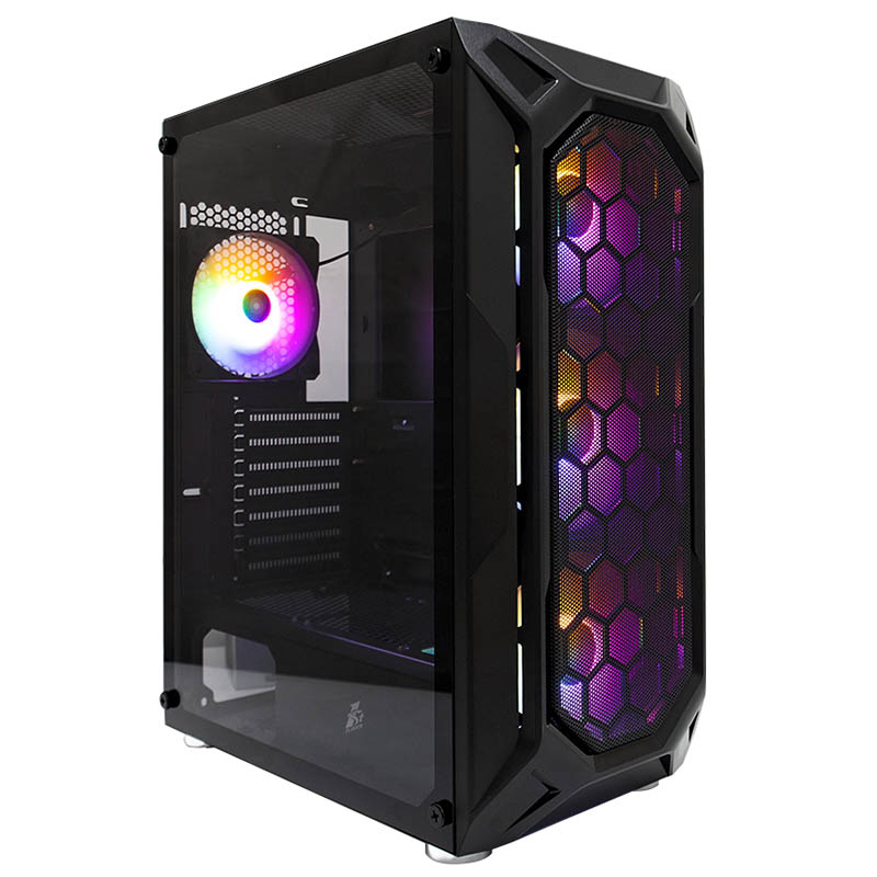 Компьютер FORSAGE (X6-BK-4F1 Black): AMD Ryzen 5 8400F, GeForce GTX 1070 Ti, Mini-Midi-Full-Tower