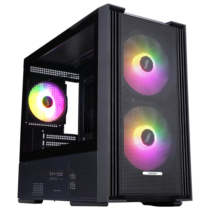 Компьютер HUNTER (AU-6-BK-2FA7-14-2fFA7R-1FA7 Black): AMD Ryzen 5 5500, DDR5 16 GB, SSD 512 GB, GeForce RTX 3050, Mini-Midi-Full-Tower