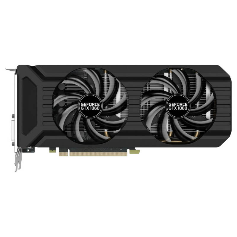Видеокарта Б/У GeForce GTX 1060 PALIT GDDR5 6GB