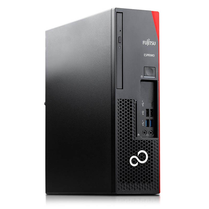 Компьютер Б/У Fujitsu Esprimo D738 E94+: Intel Core i5-8500, DDR4 8 GB, SSD 512 GB, Intel UHD Graphics 630, Slim-Desktop-SFF