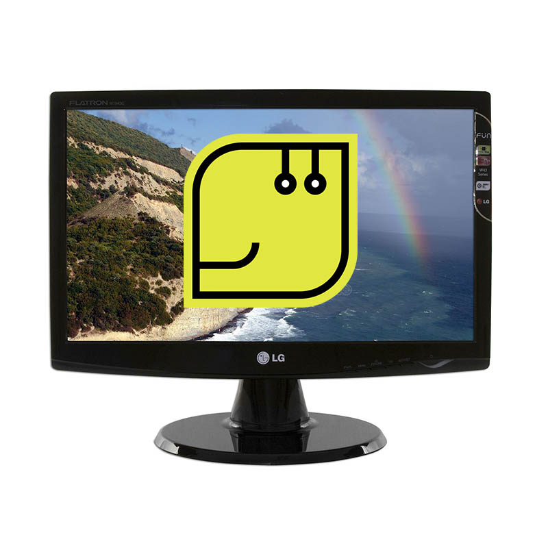 Монитор Б/У 19" LG Flatron W1943C, Широкий, Класс Б