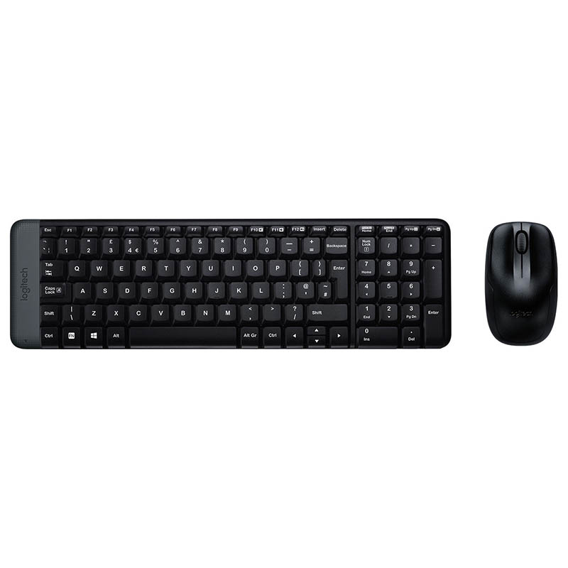 Комплект (клавиатура+мышь) Logitech MK250 Graphite (920-013823) беспроводные