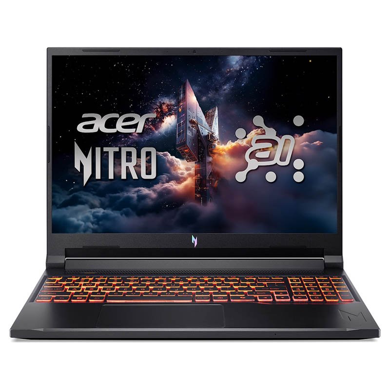 Ноутбук Б/У 16 Acer Nitro V 16 ANV16-42-R87B: AMD Ryzen 7 260, DDR5 16 GB, SSD 1 TB, nVidia GeForce RTX 5070, IPS, Key Light