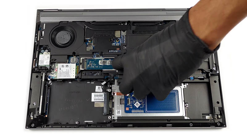 HP ZBook Fury 15 G8 внутрішня будова